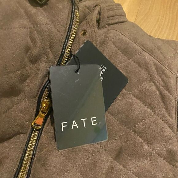 Fate Suede Quilted Vest NEW | XS - Picture 5 of 7